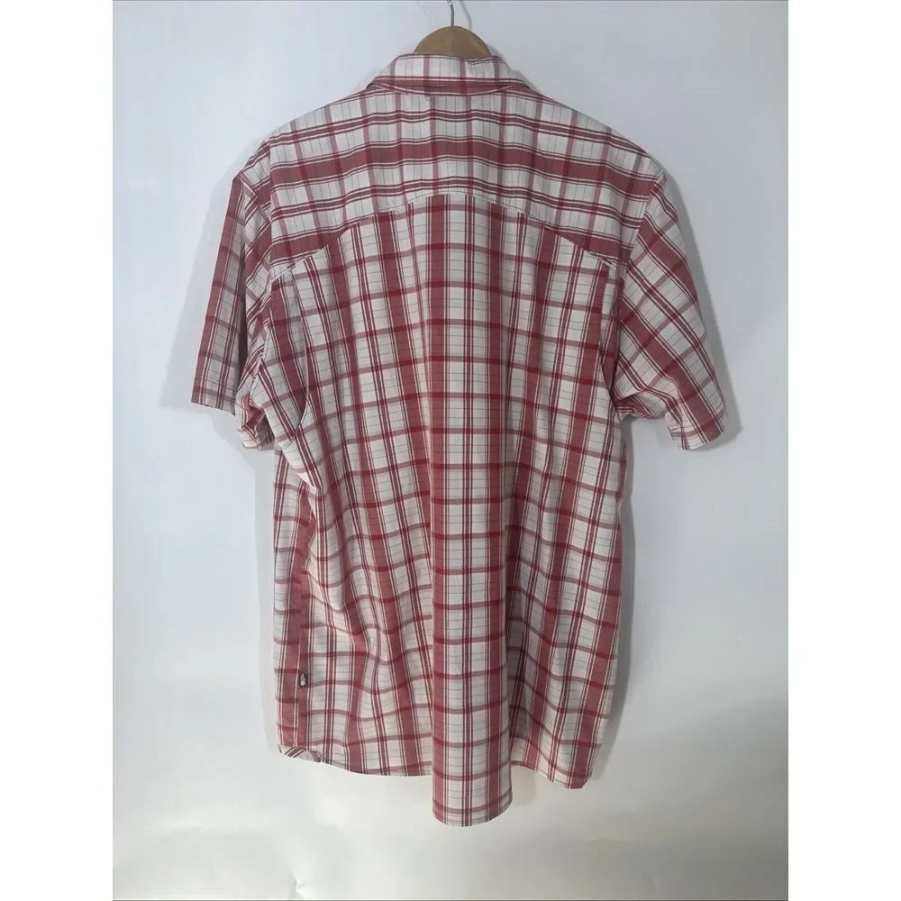 The North Face TNF SS‎ Boulder Donner Woven Button Down Shirt  Men's Size XL